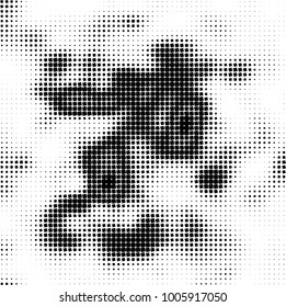 Abstract monochrome background. Vector black and white pattern
