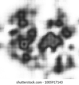 Abstract monochrome background. Vector black and white pattern