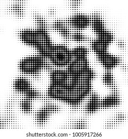 Abstract monochrome background. Vector black and white pattern