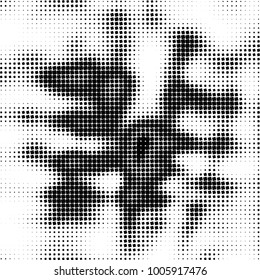 Abstract monochrome background. Vector black and white pattern