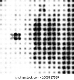 Abstract monochrome background. Vector black and white pattern