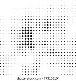 Abstract monochrome background. Vector black and white pattern