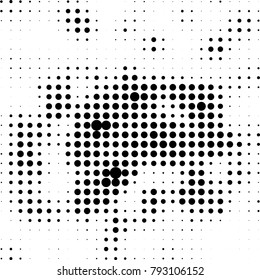 Abstract monochrome background. Vector black and white pattern