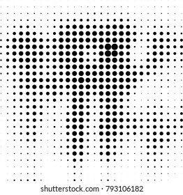 Abstract monochrome background. Vector black and white pattern