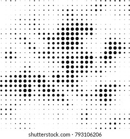 Abstract monochrome background. Vector black and white pattern