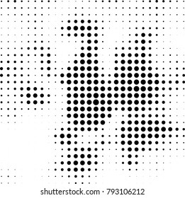 Abstract monochrome background. Vector black and white pattern