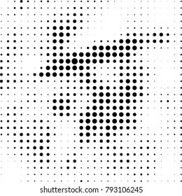 Abstract monochrome background. Vector black and white pattern
