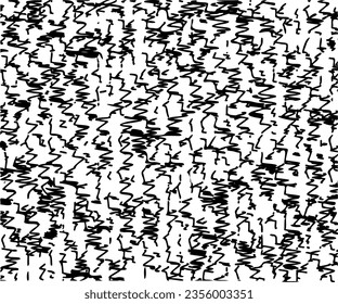 abstract monochrome black and white background like a chalk doodle