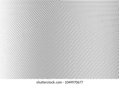 Abstract monochrome black white pattern. Decorated halftone vector illustration with dots. Modern polka dot background for web 
sites, sticker labels,postcards,banners, cover 
