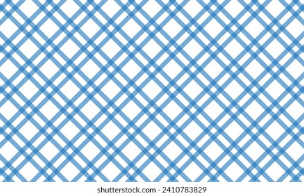 abstract monochrome blue double line gingham pattern.