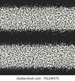 Abstract Monochrome Bold Stripe In Grain. Seamless Pattern.