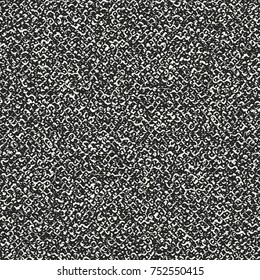 Abstract Monochrome Boucle Melange Textured Background. Seamless Pattern.