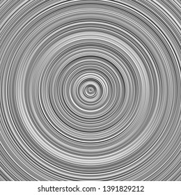 Abstract monochrome circle background - gray vector graphic design