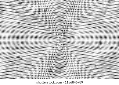 Abstract Monochrome Circles Background. Halftone texture poster, business card, screen, suitable for most. Pop Art modern design. Vector eps 10.
