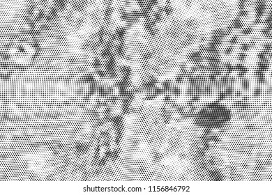 Abstract Monochrome Circles Background. Halftone texture poster, business card, screen, suitable for most. Pop Art modern design. Vector eps 10.