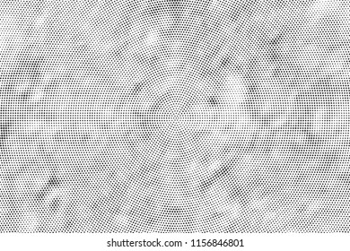Abstract Monochrome Circles Background. Halftone texture poster, business card, screen, suitable for most. Pop Art modern design. Vector eps 10.