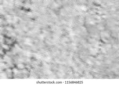 Abstract Monochrome Circles Background. Halftone texture poster, business card, screen, suitable for most. Pop Art modern design. Vector eps 10.