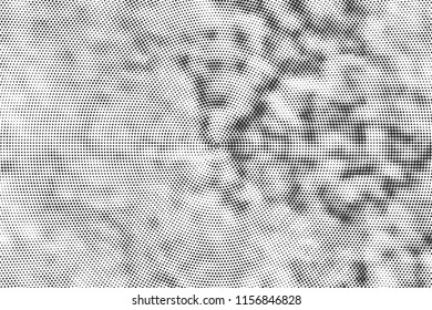 Abstract Monochrome Circles Background. Halftone texture poster, business card, screen, suitable for most. Pop Art modern design. Vector eps 10.