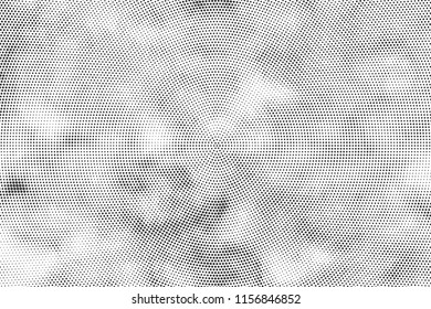 Abstract Monochrome Circles Background. Halftone texture poster, business card, screen, suitable for most. Pop Art modern design. Vector eps 10.