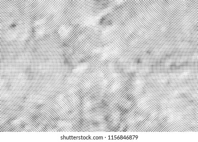 Abstract Monochrome Circles Background. Halftone texture poster, business card, screen, suitable for most. Pop Art modern design. Vector eps 10.