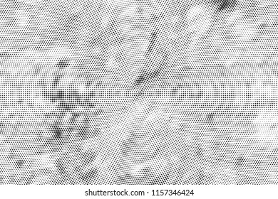 Abstract Monochrome Circles Background. Halftone texture poster, business card, screen, suitable for most. Pop Art modern design. Vector eps 10.