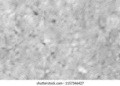 Abstract Monochrome Circles Background. Halftone texture poster, business card, screen, suitable for most. Pop Art modern design. Vector eps 10.