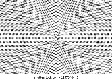 Abstract Monochrome Circles Background. Halftone texture poster, business card, screen, suitable for most. Pop Art modern design. Vector eps 10.
