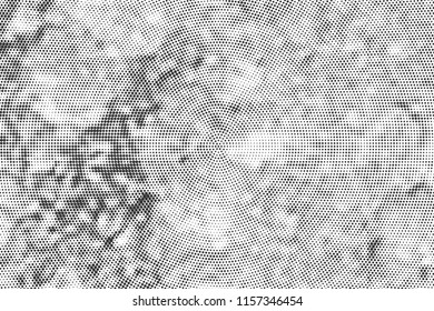 Abstract Monochrome Circles Background. Halftone texture poster, business card, screen, suitable for most. Pop Art modern design. Vector eps 10.