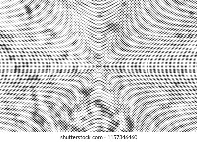Abstract Monochrome Circles Background. Halftone texture poster, business card, screen, suitable for most. Pop Art modern design. Vector eps 10.