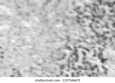Abstract Monochrome Circles Background. Halftone texture poster, business card, screen, suitable for most. Pop Art modern design. Vector eps 10.
