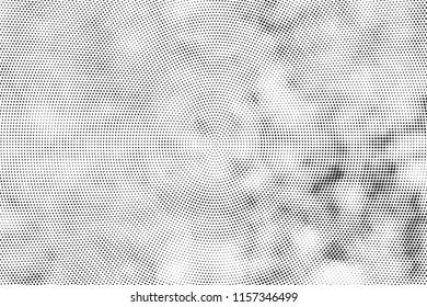 Abstract Monochrome Circles Background. Halftone texture poster, business card, screen, suitable for most. Pop Art modern design. Vector eps 10.
