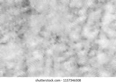 Abstract Monochrome Circles Background. Halftone texture poster, business card, screen, suitable for most. Pop Art modern design. Vector eps 10.