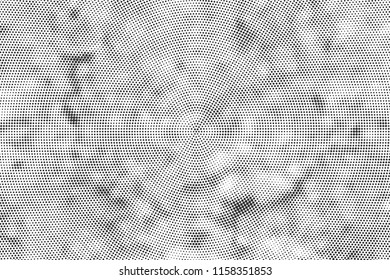 Abstract Monochrome Circles Background. Halftone texture poster, business card, screen, suitable for most. Pop Art modern design. Vector eps 10.