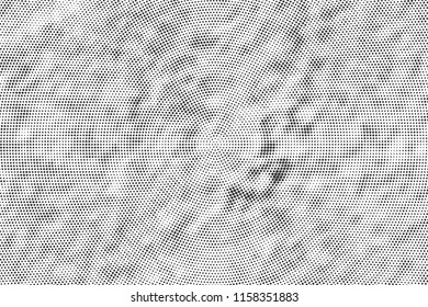 Abstract Monochrome Circles Background. Halftone texture poster, business card, screen, suitable for most. Pop Art modern design. Vector eps 10.