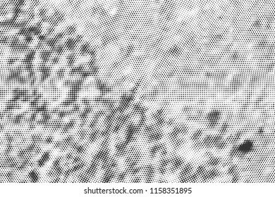 Abstract Monochrome Circles Background. Halftone texture poster, business card, screen, suitable for most. Pop Art modern design. Vector eps 10.