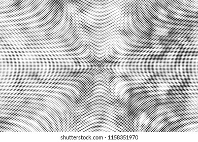 Abstract Monochrome Circles Background. Halftone texture poster, business card, screen, suitable for most. Pop Art modern design. Vector eps 10.