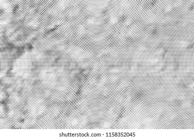 Abstract Monochrome Circles Background. Halftone texture poster, business card, screen, suitable for most. Pop Art modern design. Vector eps 10.