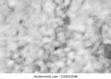 Abstract Monochrome Circles Background. Halftone texture poster, business card, screen, suitable for most. Pop Art modern design. Vector eps 10.