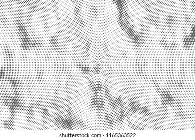 Abstract Monochrome Circles Background. Halftone texture poster, business card, screen, suitable for most. Pop Art modern design. Vector eps 10.