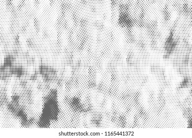 Abstract Monochrome Circles Background. Halftone texture poster, business card, screen, suitable for most. Pop Art modern design. Vector eps 10.