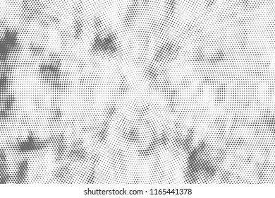 Abstract Monochrome Circles Background. Halftone texture poster, business card, screen, suitable for most. Pop Art modern design. Vector eps 10.