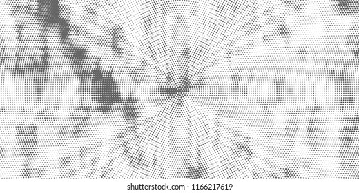 Abstract Monochrome Circles Background. Halftone texture poster, business card, screen, suitable for most. Pop Art modern design. Vector eps 10.