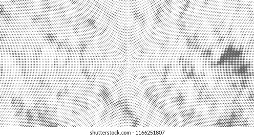 Abstract Monochrome Circles Background. Halftone texture poster, business card, screen, suitable for most. Pop Art modern design. Vector eps 10.