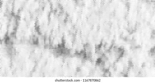 Abstract Monochrome Circles Background. Halftone texture poster, business card, screen, suitable for most. Pop Art modern design. Vector eps 10.