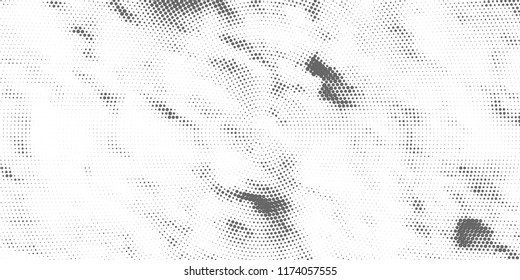 Abstract Monochrome Circles Background. Halftone texture poster, business card, screen, suitable for most. Pop Art modern design. Vector eps 10.