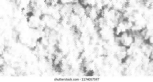 Abstract Monochrome Circles Background. Halftone texture poster, business card, screen, suitable for most. Pop Art modern design. Vector eps 10.