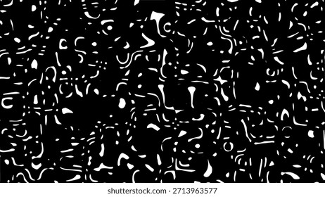Abstrakte monochrome verzerrte Form Liquid Pattern Textur Tapete