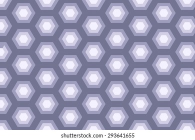 Abstract monochrome geometric background with hexagonal polygons. Perfect decor for websites background, covers