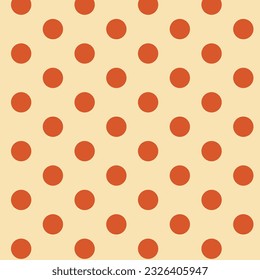 abstract monochrome geometric brown dot pattern art.
