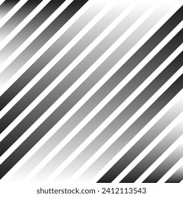 abstraktes monochromes geometrisches Diagonalgradientenlinienmuster.